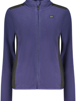 SUDADERA AZUL CON CREMALLERA PARA MUJER NORUEGA 1963