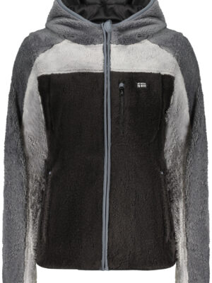 NORUEGA 1963 SUDADERA NEGRA CON CREMALLERA PARA MUJER