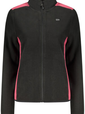 NORUEGA 1963 SUDADERA NEGRA CON CREMALLERA PARA MUJER