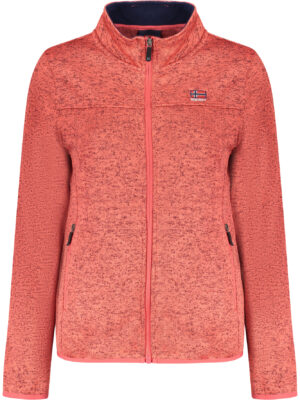 NORUEGA 1963 SUDADERA ROSA CON CREMALLERA PARA MUJER