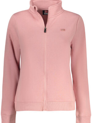 NORUEGA 1963 SUDADERA ROSA CON CREMALLERA PARA MUJER
