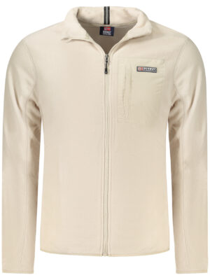 NORUEGA 1963 SUDADERA BEIGE CON CREMALLERA PARA HOMBRE
