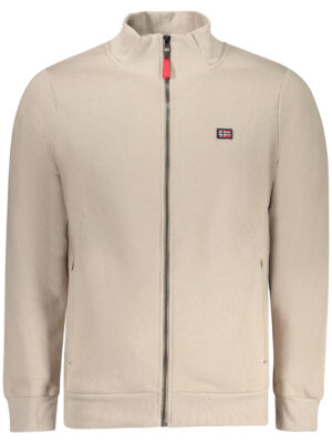NORUEGA 1963 SUDADERA BEIGE CON CREMALLERA PARA HOMBRE