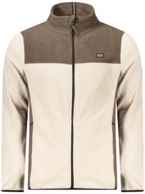 NORUEGA 1963 SUDADERA BEIGE CON CREMALLERA PARA HOMBRE