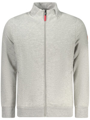 SUDADERA GRIS CON CREMALLERA PARA HOMBRE NORWAY 1963