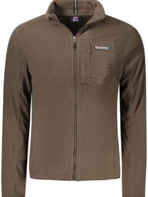 NORUEGA 1963 SUDADERA MARRÓN CON CREMALLERA PARA HOMBRE