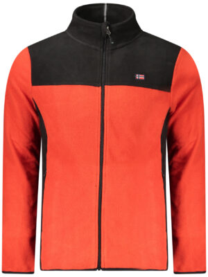 NORUEGA 1963 SUDADERA ROJA CON CREMALLERA PARA HOMBRE