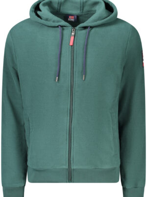 SUDADERA VERDE CON CREMALLERA PARA HOMBRE NORWAY 1963
