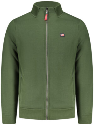 SUDADERA VERDE CON CREMALLERA PARA HOMBRE NORWAY 1963