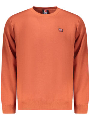 SUDADERA NARANJA CON CREMALLERA PARA HOMBRE NORWAY 1963