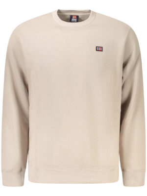 NORUEGA 1963 SUDADERA BEIGE CON CREMALLERA PARA HOMBRE