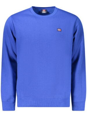 SUDADERA AZUL CON CREMALLERA PARA HOMBRE NORUEGA 1963