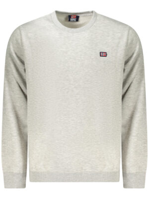 SUDADERA GRIS CON CREMALLERA PARA HOMBRE NORWAY 1963