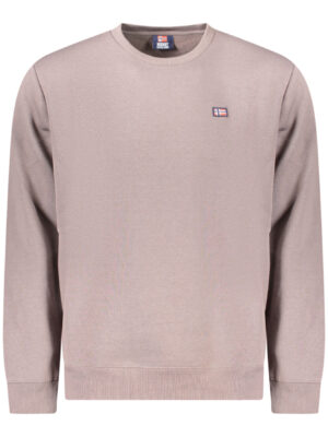 NORUEGA 1963 SUDADERA MARRÓN CON CREMALLERA PARA HOMBRE