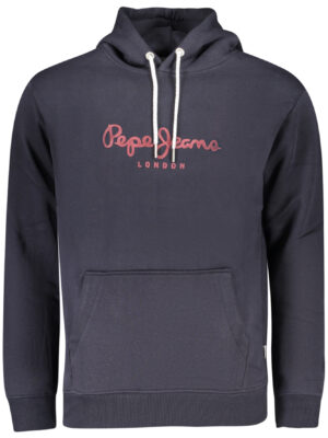 SUDADERA AZUL CON CREMALLERA PARA HOMBRE PEPE JEANS