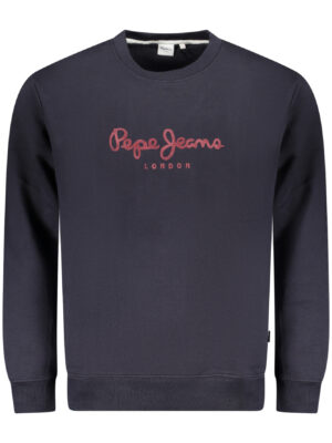 SUDADERA AZUL CON CREMALLERA PARA HOMBRE PEPE JEANS