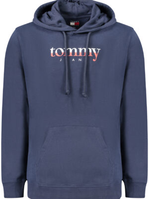 SUDADERA AZUL CON CREMALLERA DE TOMMY HILFIGER PARA HOMBRE