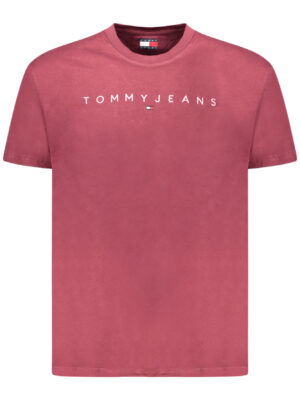 CAMISETA DE MANGA CORTA PARA HOMBRE TOMMY HILFIGER, ROJA